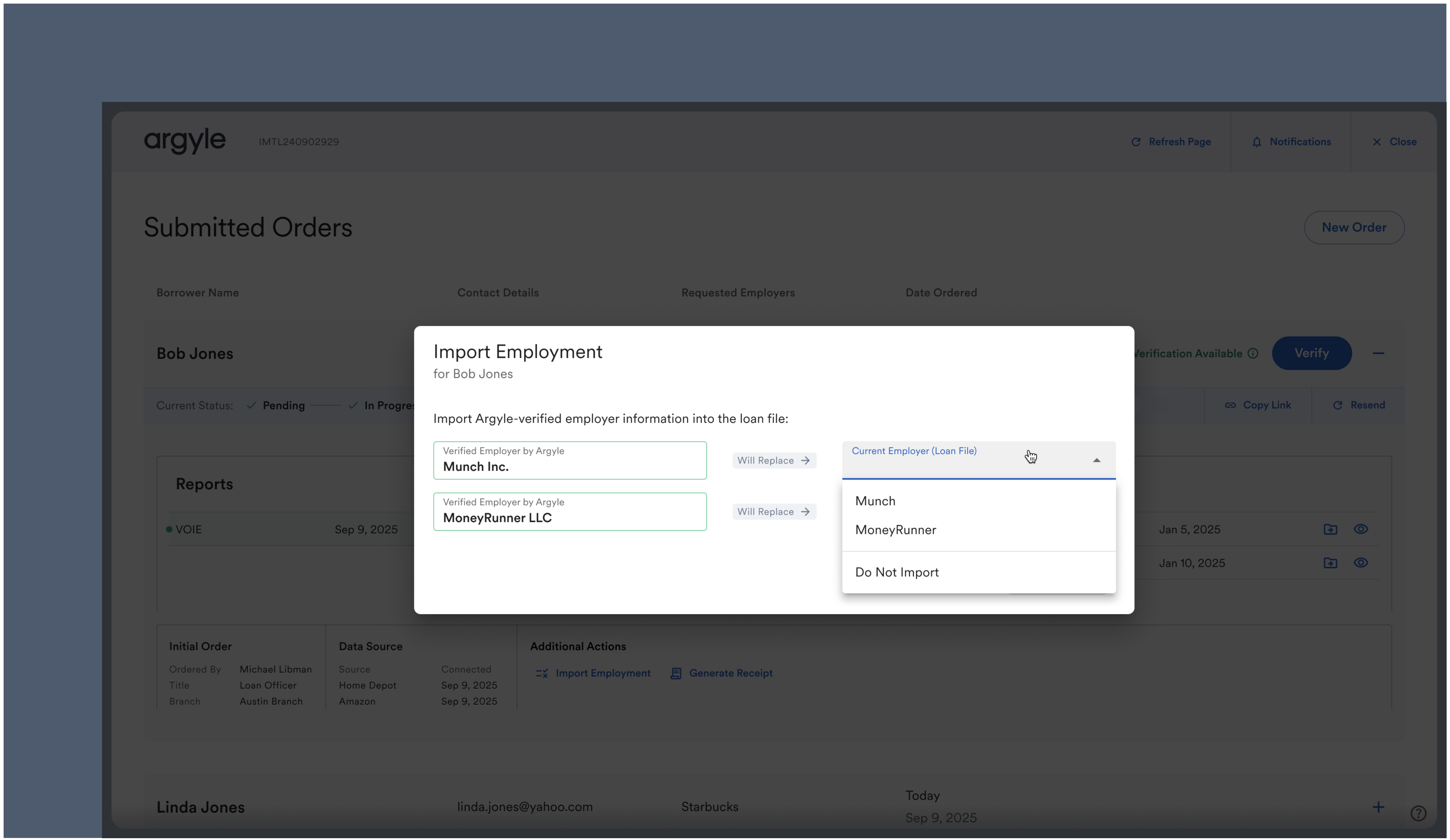 Resolve employer name mismatches to maximize rep & warrant relief.