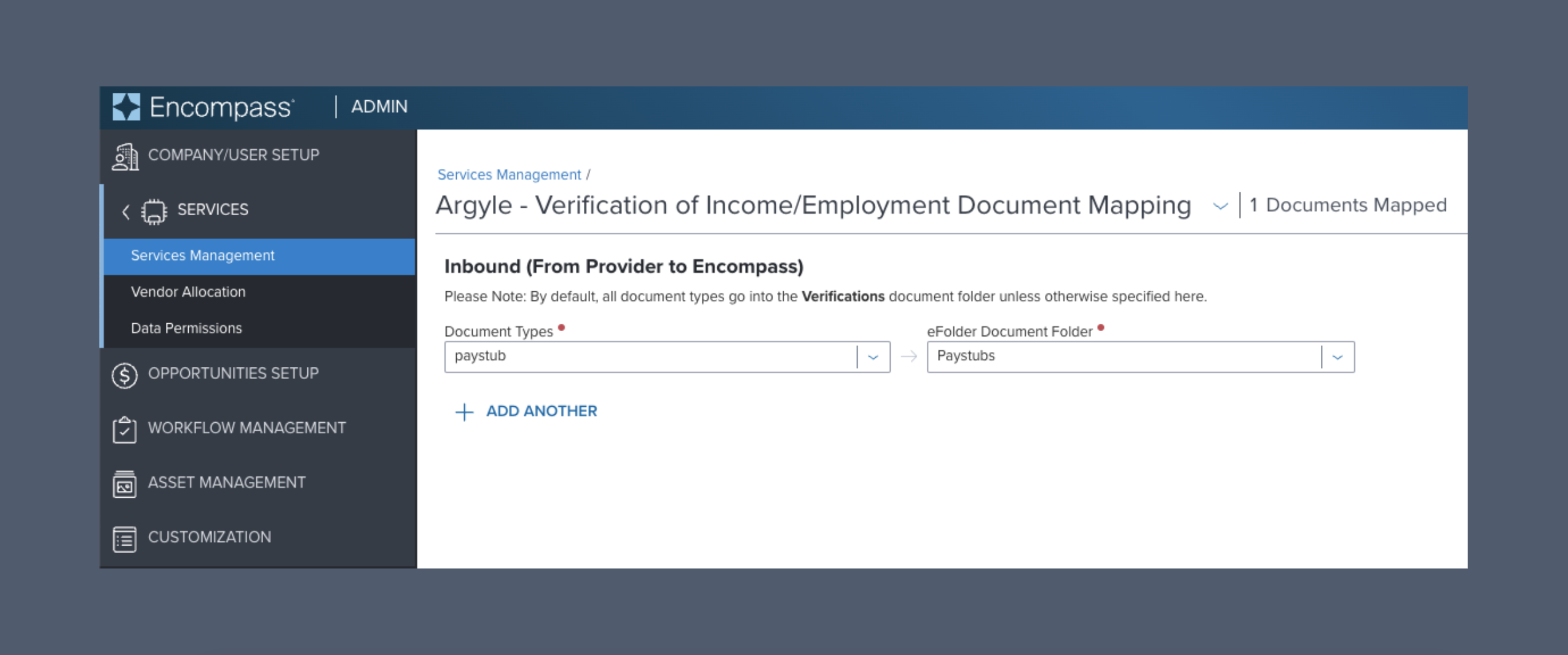 You can choose which eFolder should automatically receive reports and payroll documents.